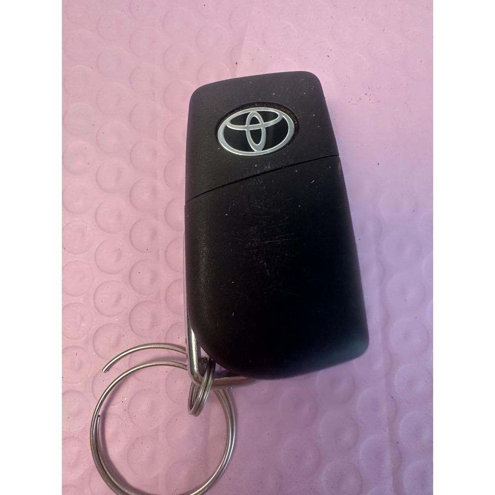 OEM 2024 Toyota Corolla Flip Key Remote Fob 4 Button Keyless Entry HYQ12BFB